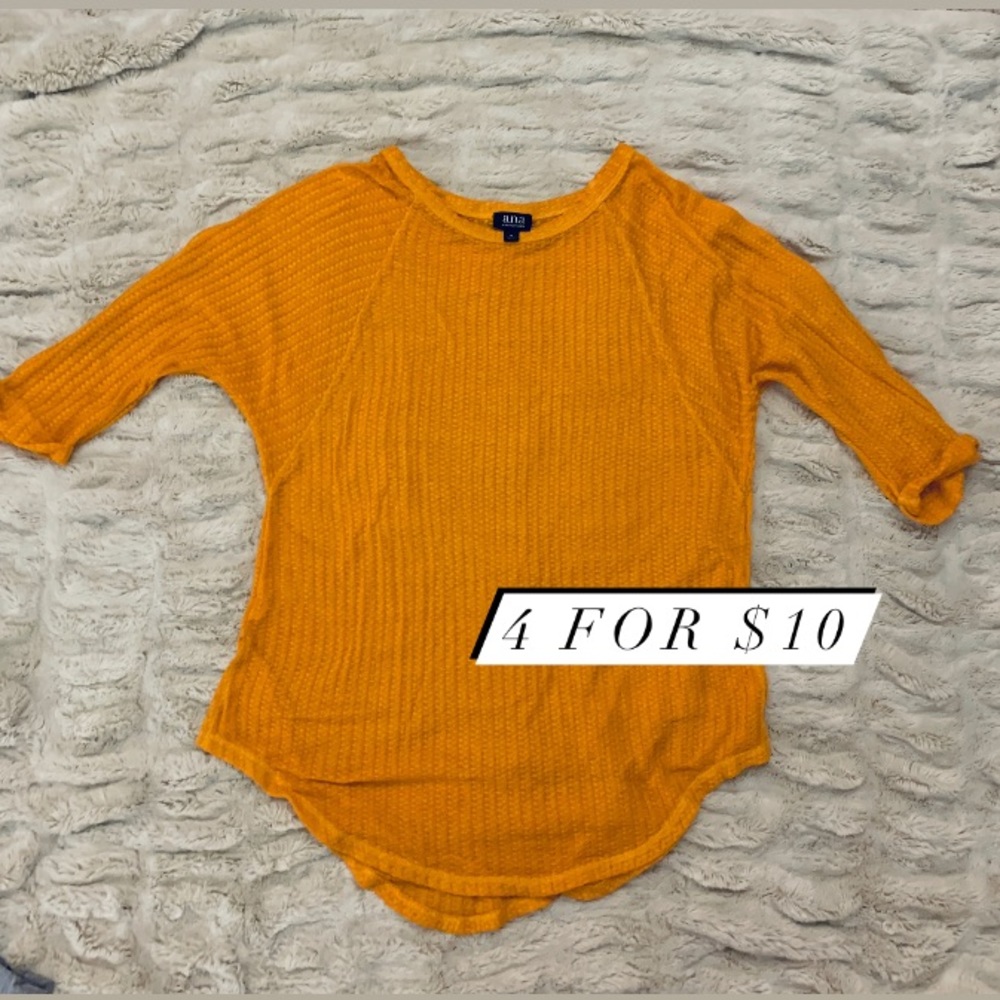 🌹Ana Yellow Mustard Top🌹